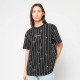Karl Kani Γυναικεία κοντομάνικη μπλούζα Signature Heart Pinstripe OS Tee
